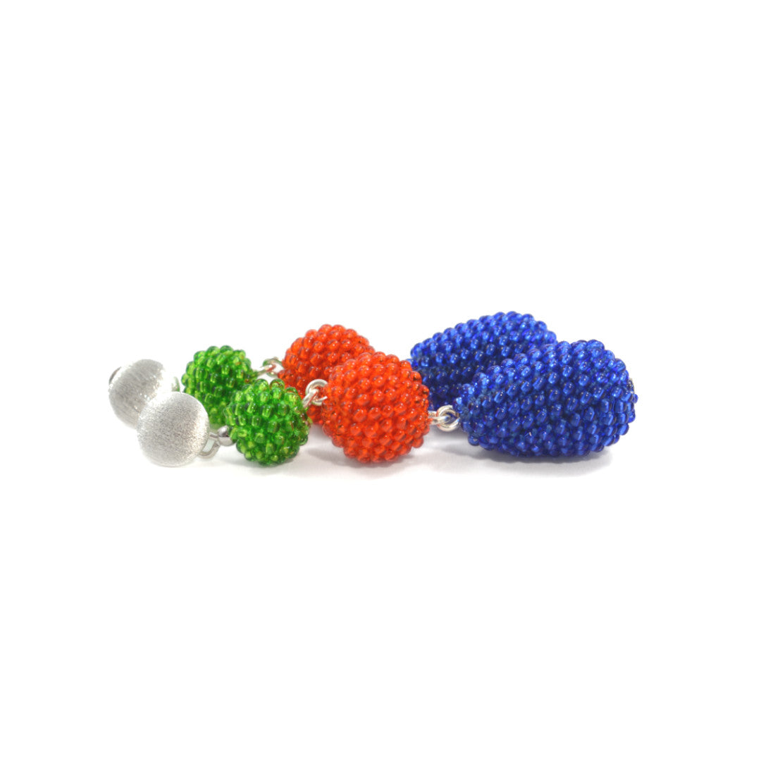 statement earrings "Bibi" small - "Journey into the Light"