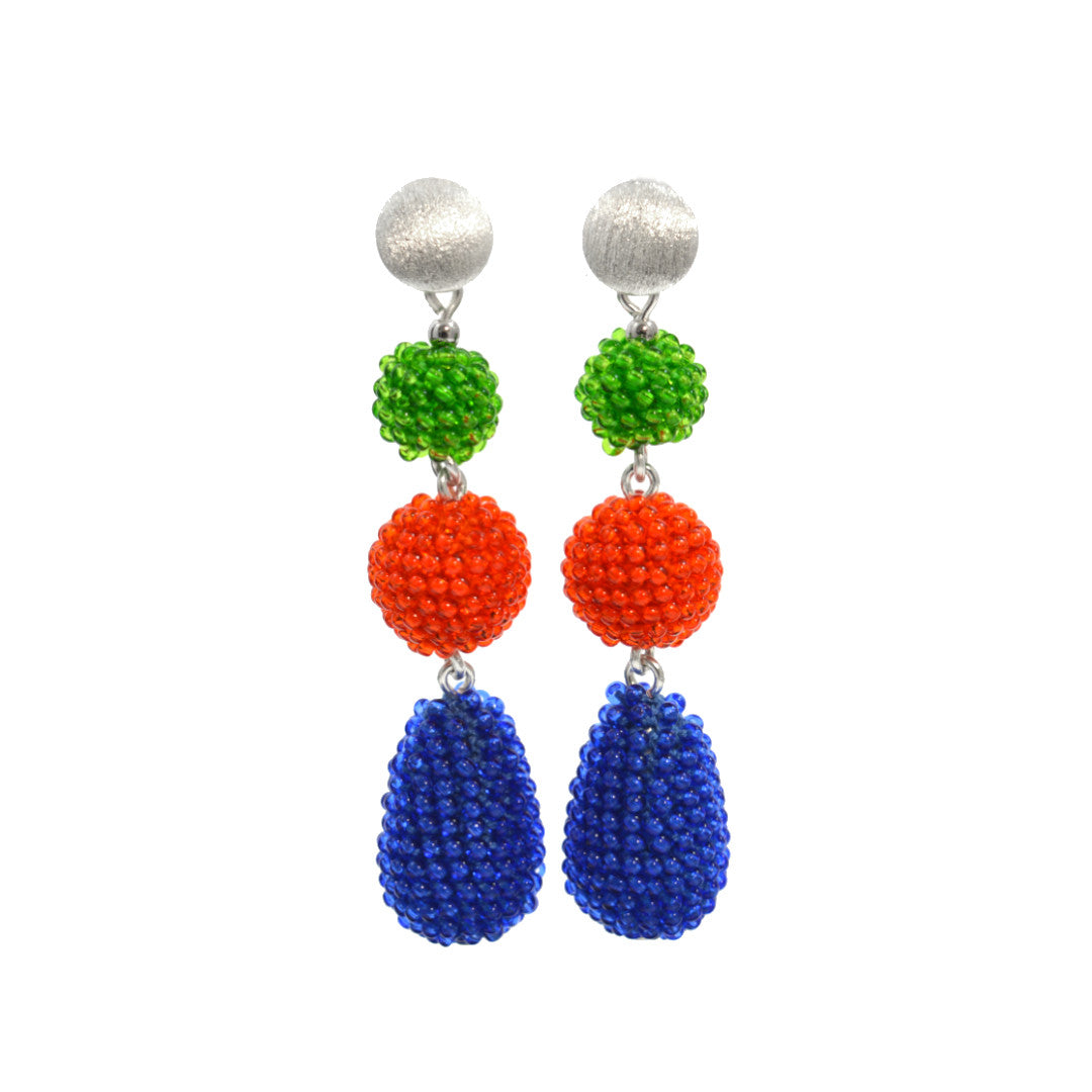 statement earrings "Bibi" small - "Journey into the Light"
