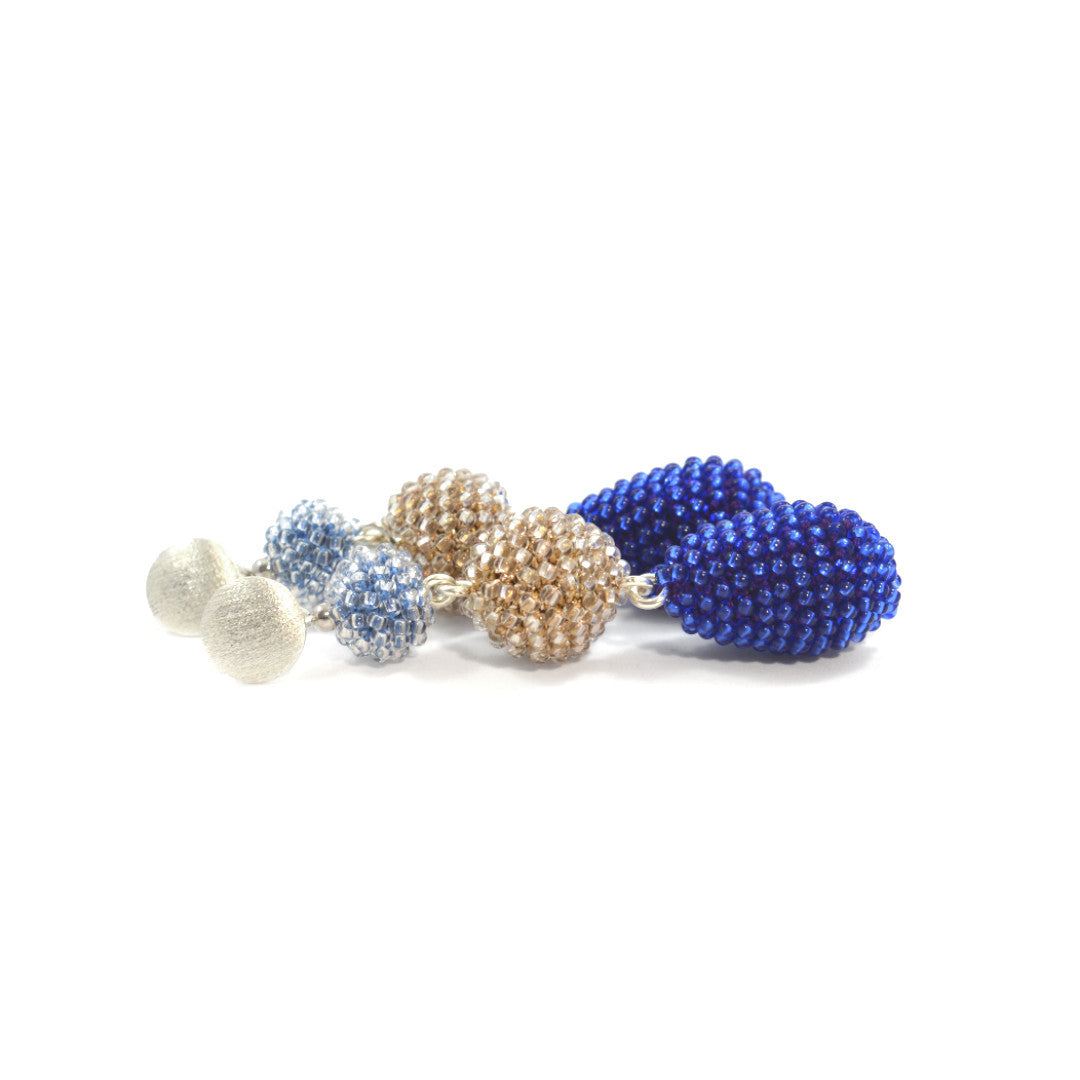 statement earrings "Bibi" small - "Journey into the Light"