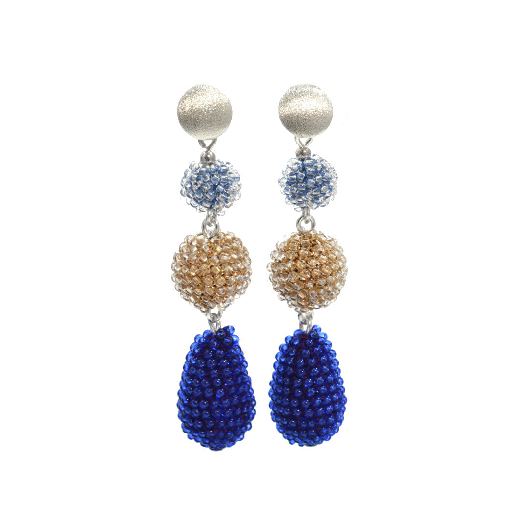 statement earrings "Bibi" small - "Journey into the Light"