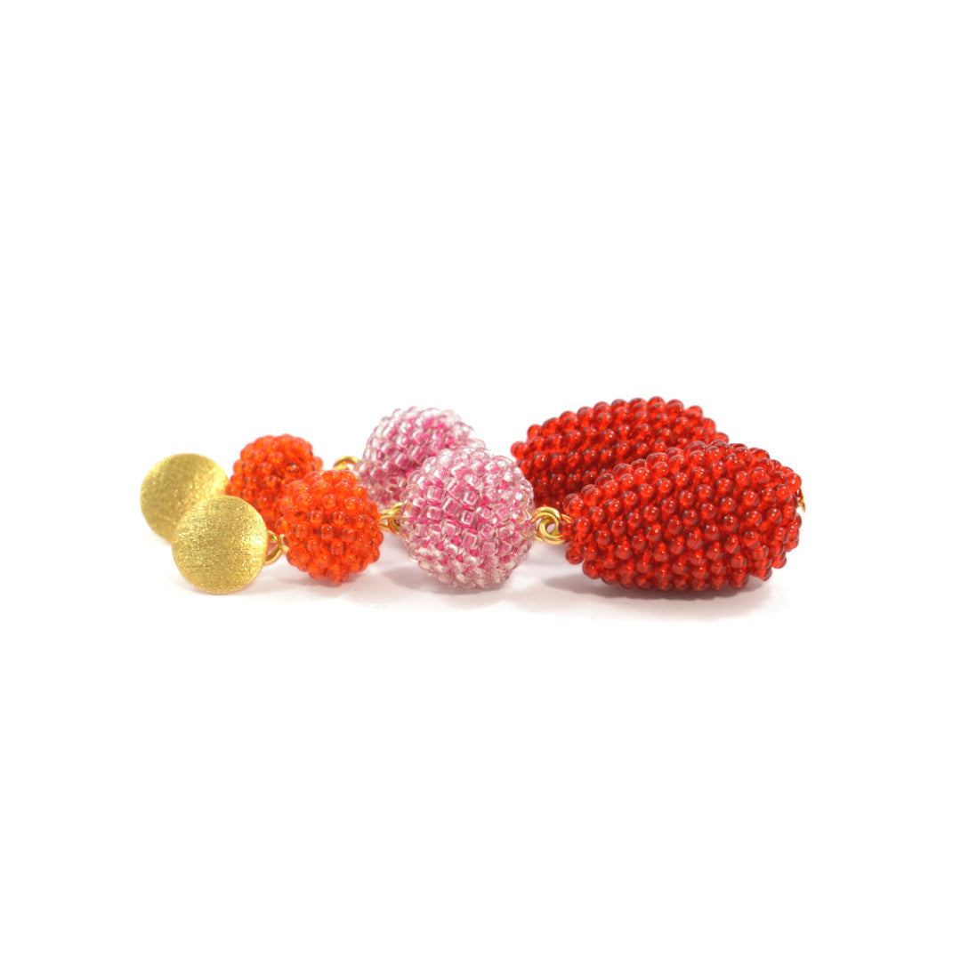 statement earrings "Bibi" small - "Journey into the Light"