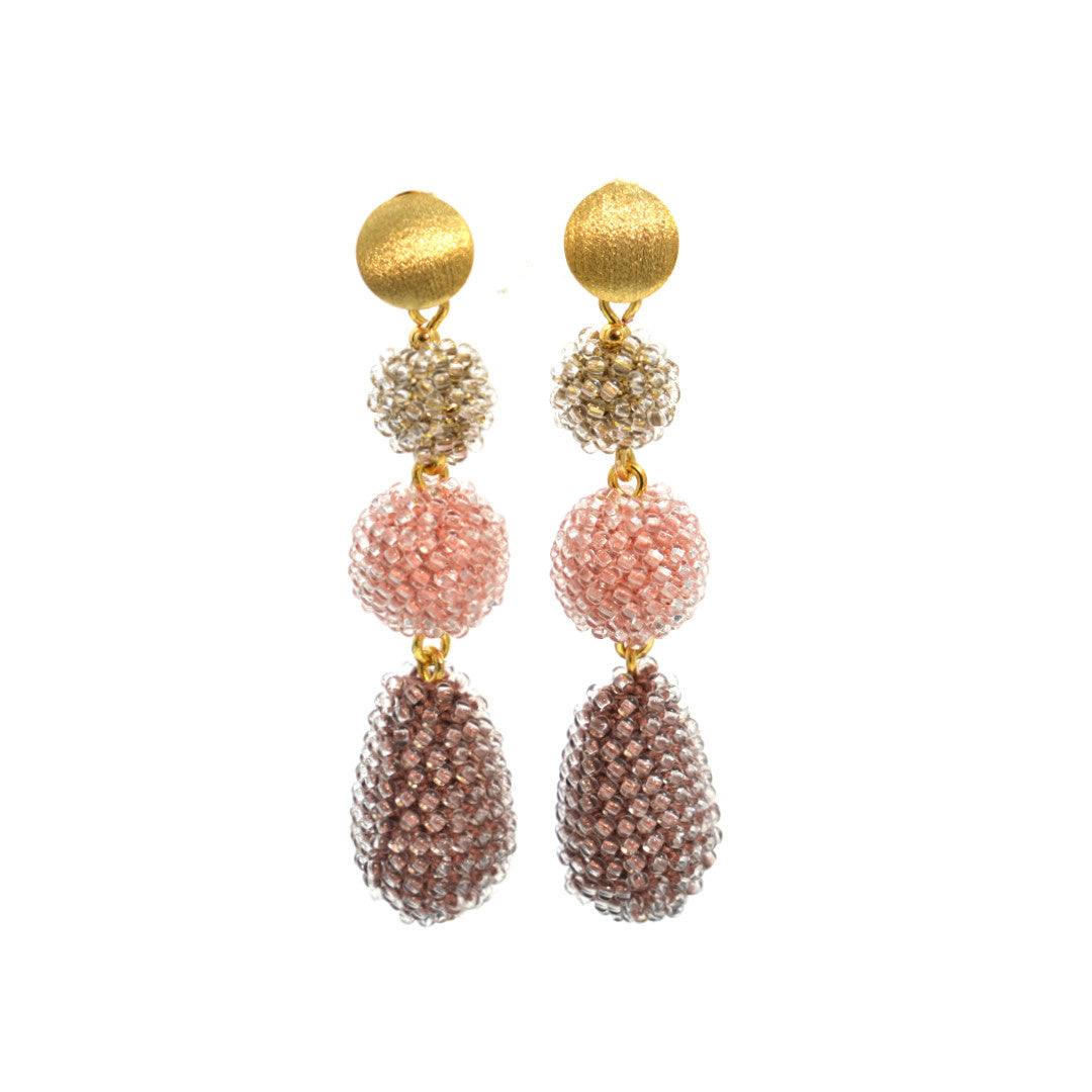 statement earrings "Bibi" small - "Journey into the Light"