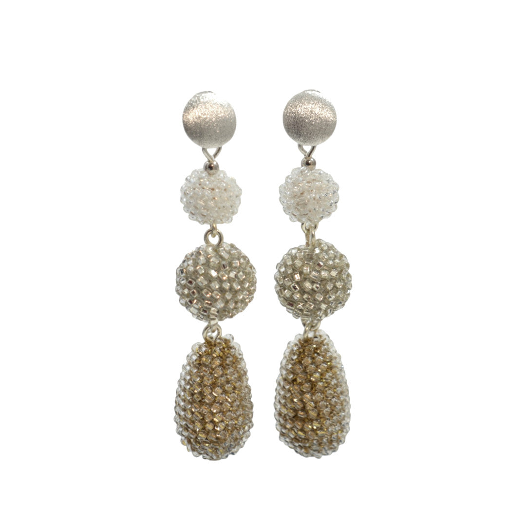 statement earrings "Bibi" small - "Journey into the Light"