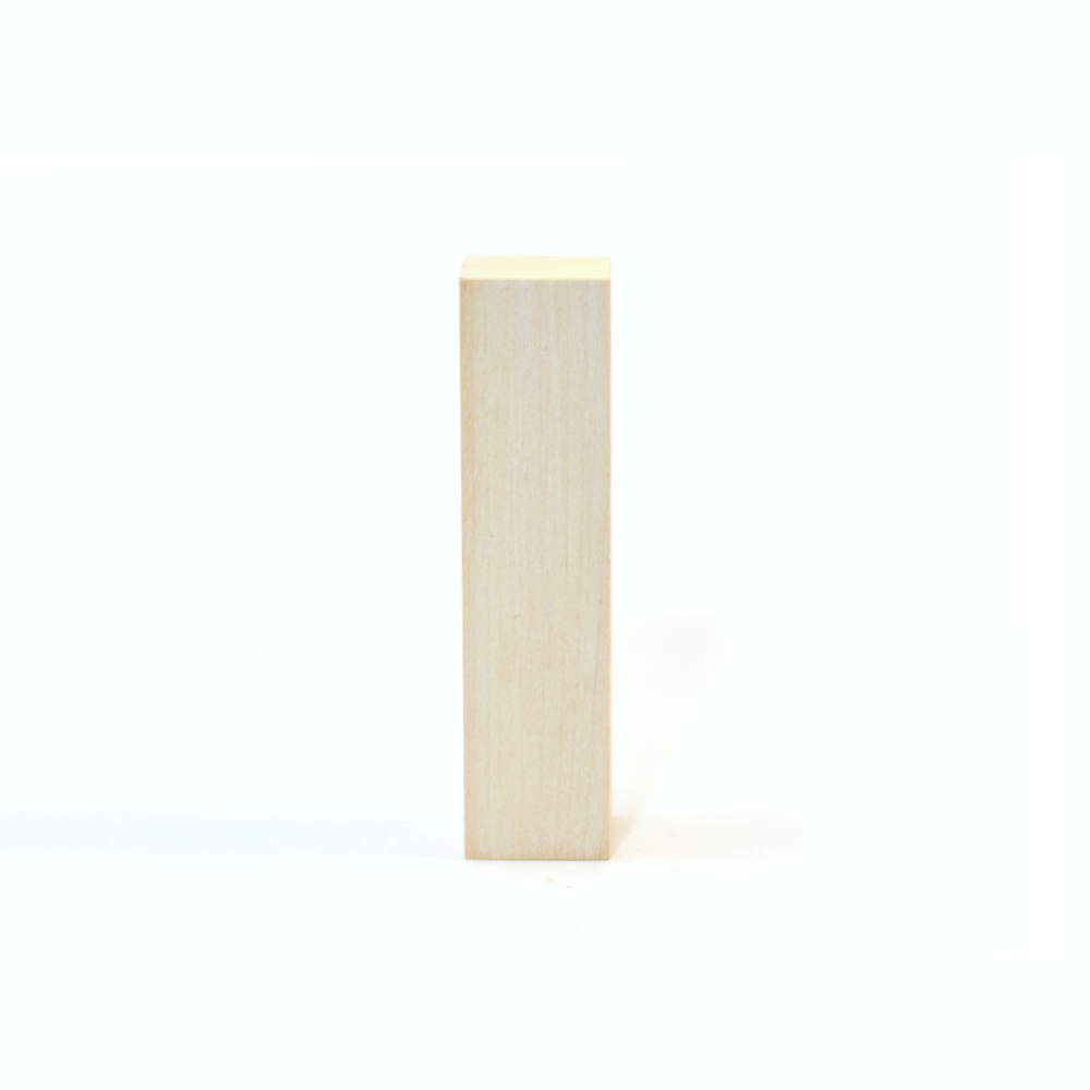 wooden block for decoration (slim)