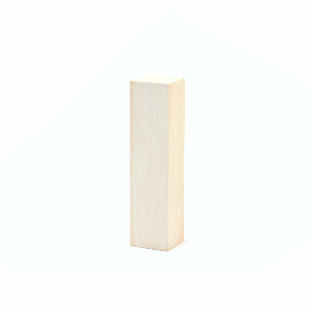 wooden block for decoration (slim)