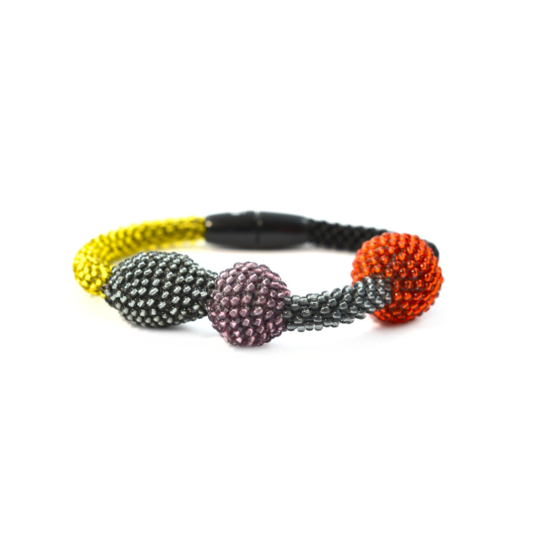Armband "Fridi" - "Smokey"