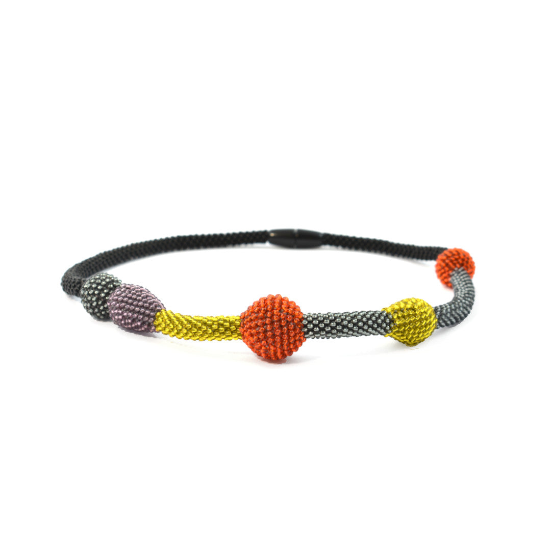 Collier "Fridi" - "Smokey"
