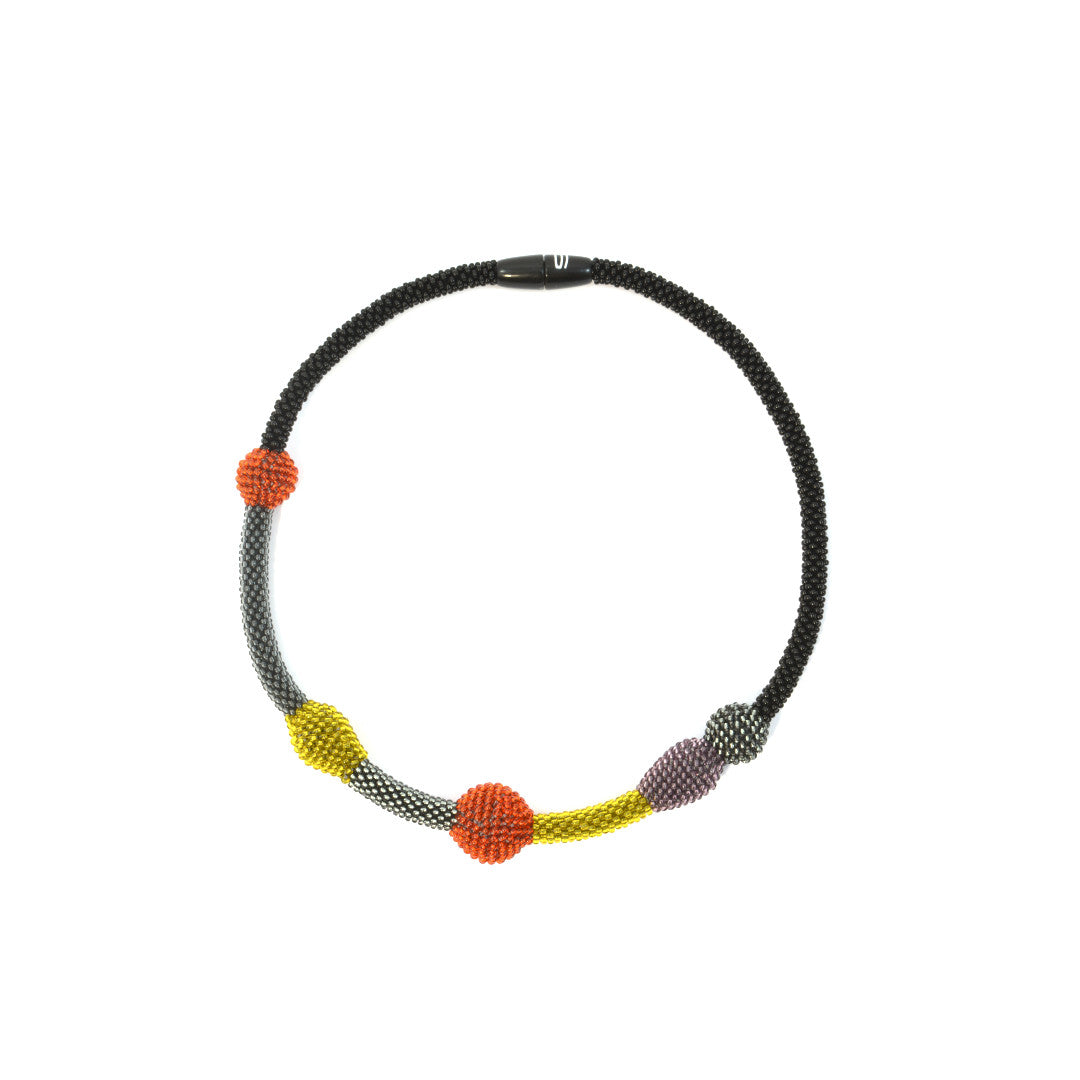 Collier "Fridi" - "Smokey"