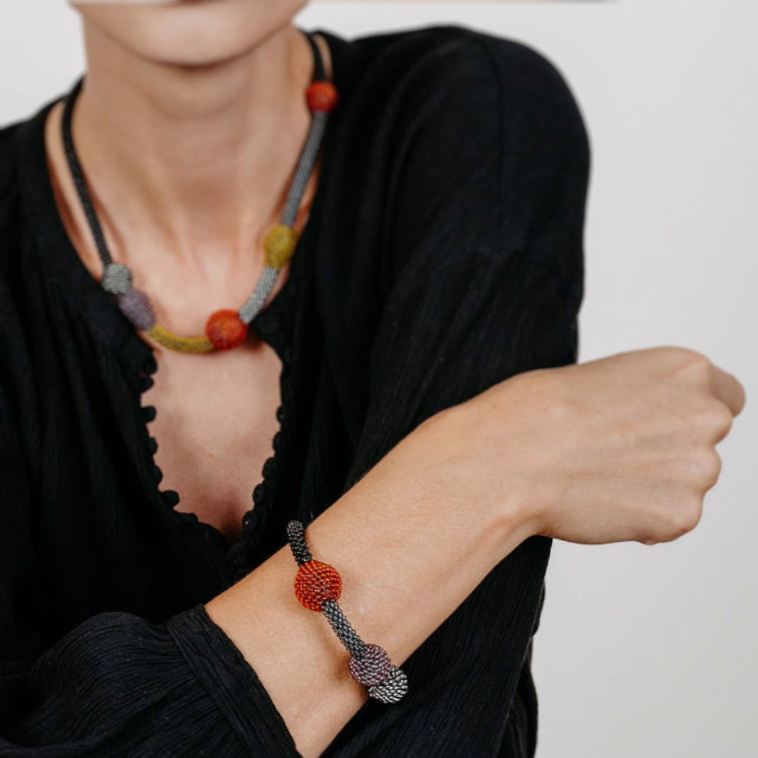 bracelet "Fridi" - "Smokey"