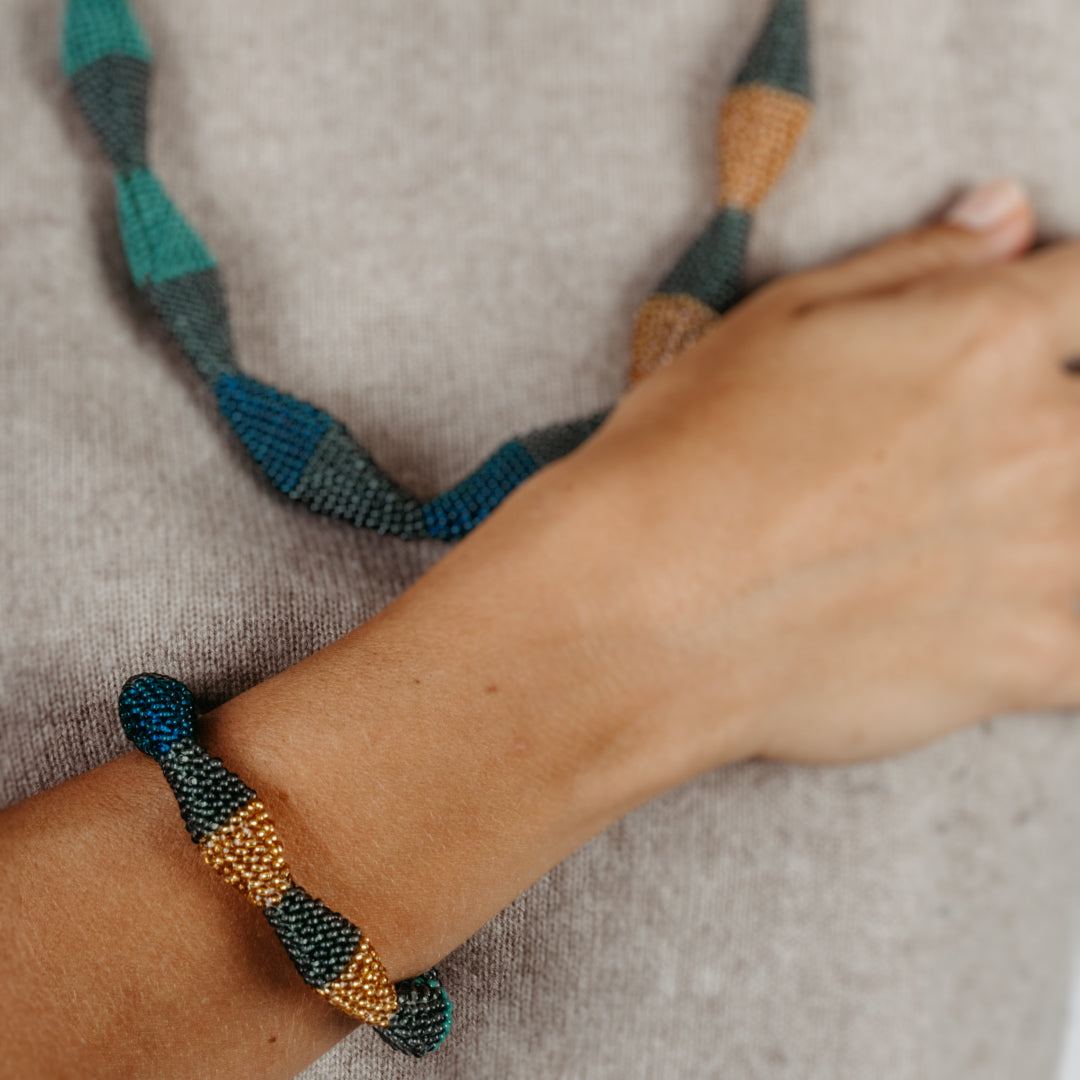 Armband "Trinity Zick-Zack"