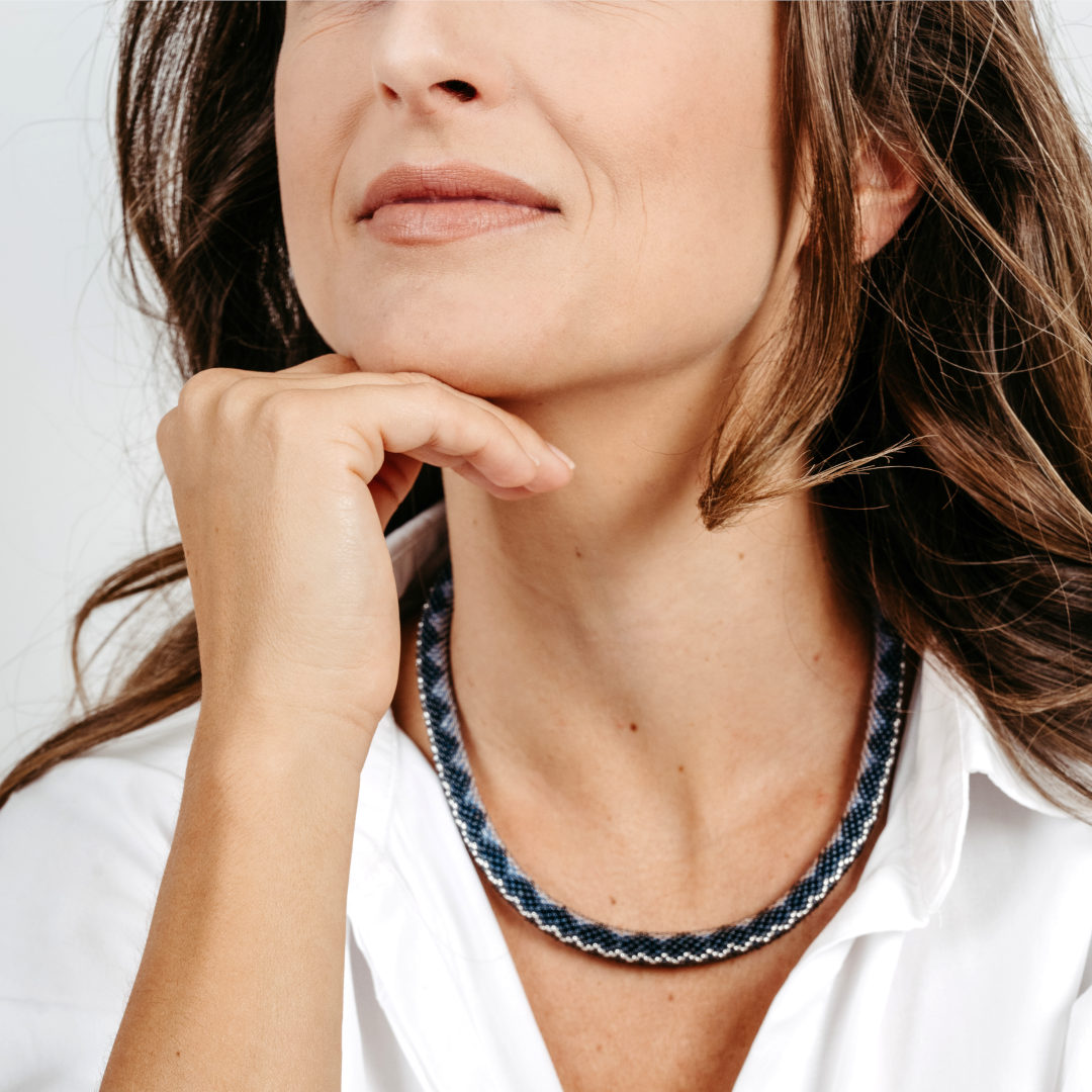 Collier "Trinity - Silver Horizon"