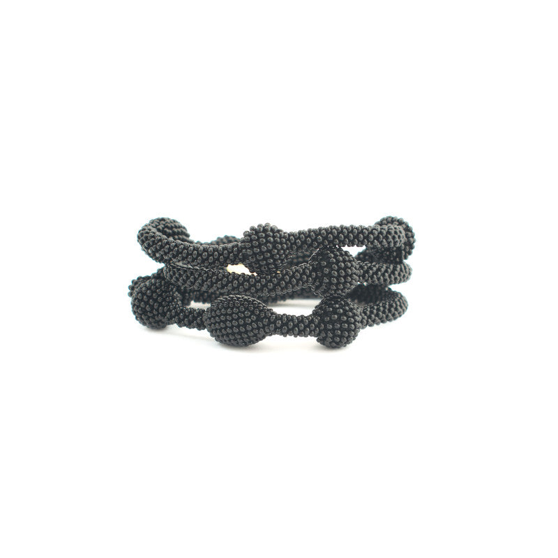 lange Kette/Dreifacharmband "Morse Liebe"