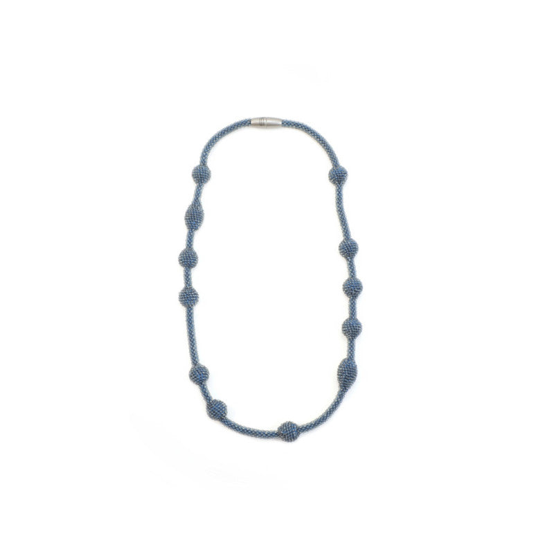 lange Kette/Dreifacharmband "Morse Liebe"