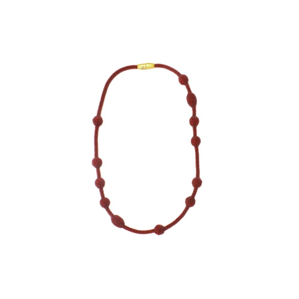lange Kette/Dreifacharmband "Morse Liebe"