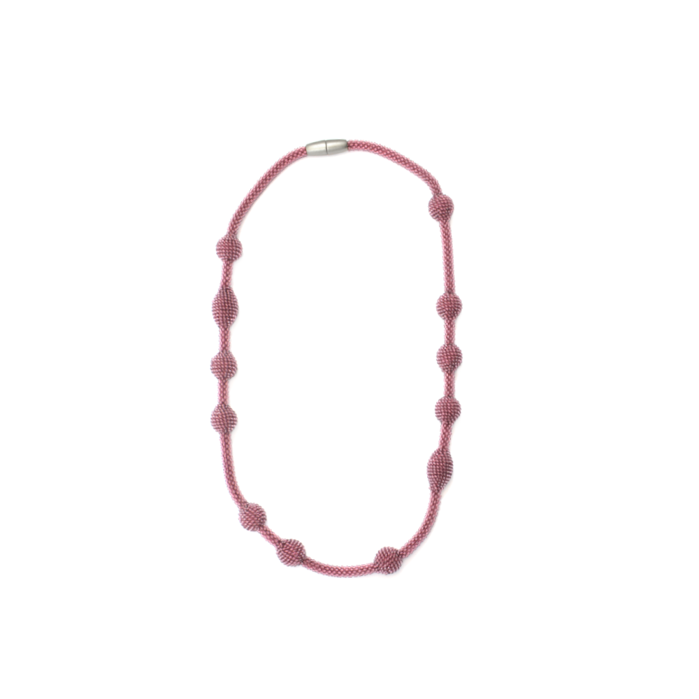 lange Kette/Dreifacharmband "Morse Liebe"