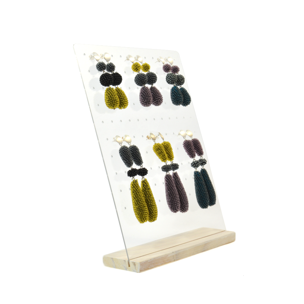 display for earrings (acrylic)