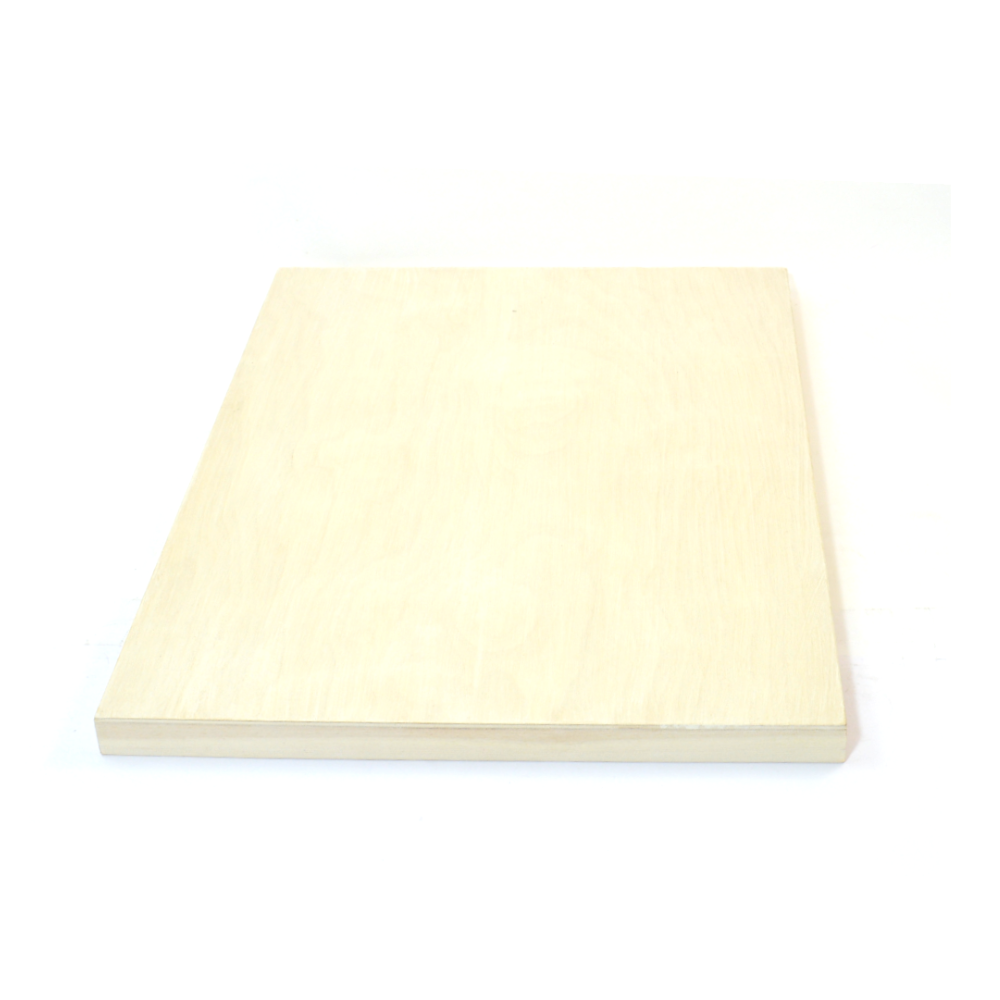 rectangular wooden base