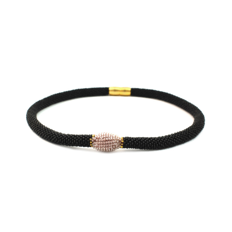 Collier "Trinity Olive"