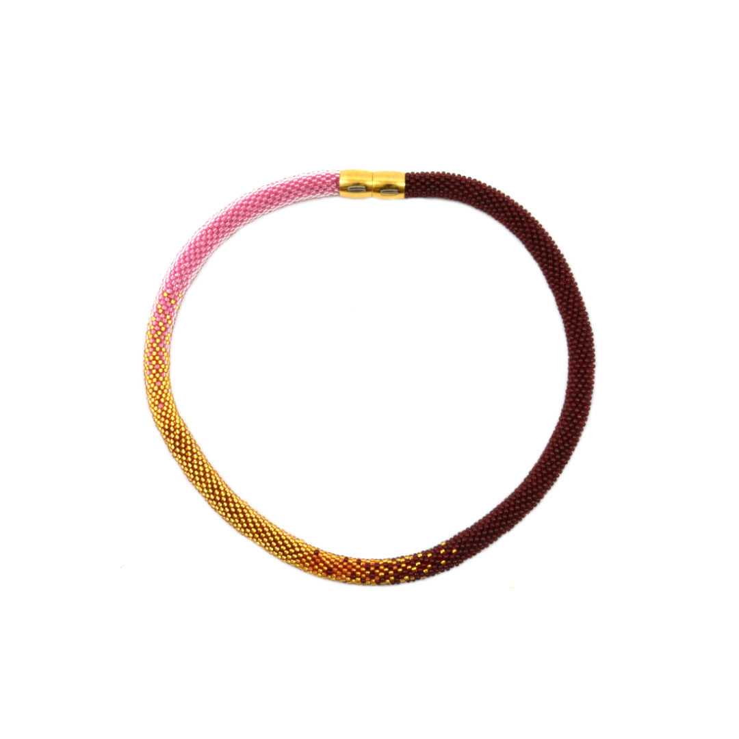 Collier "Trinity Sunset"