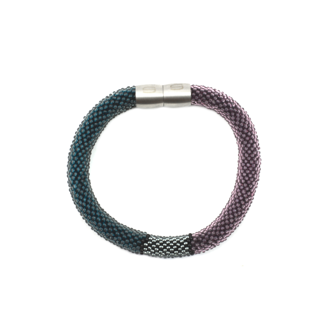 Armband "Trinity Tricolore" - "Smokey"