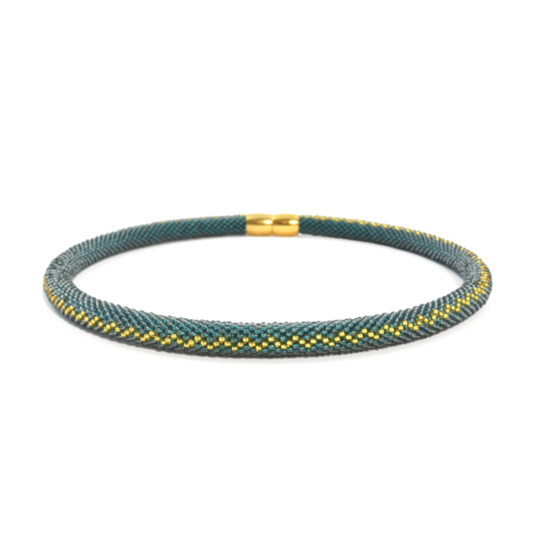 Collier "Trinity - Golden Night"