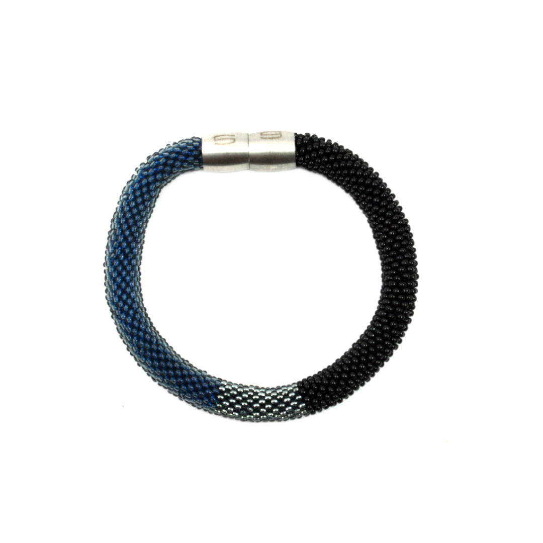 bracelet "Trinity Tricolore" - "Smokey"