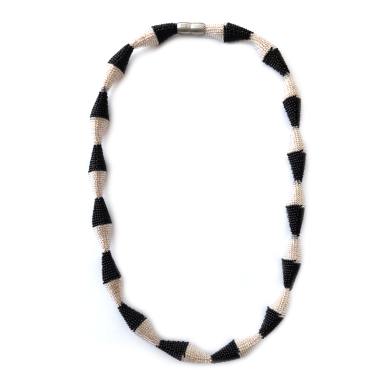 lange Kette "Trinity Zick-Zack"