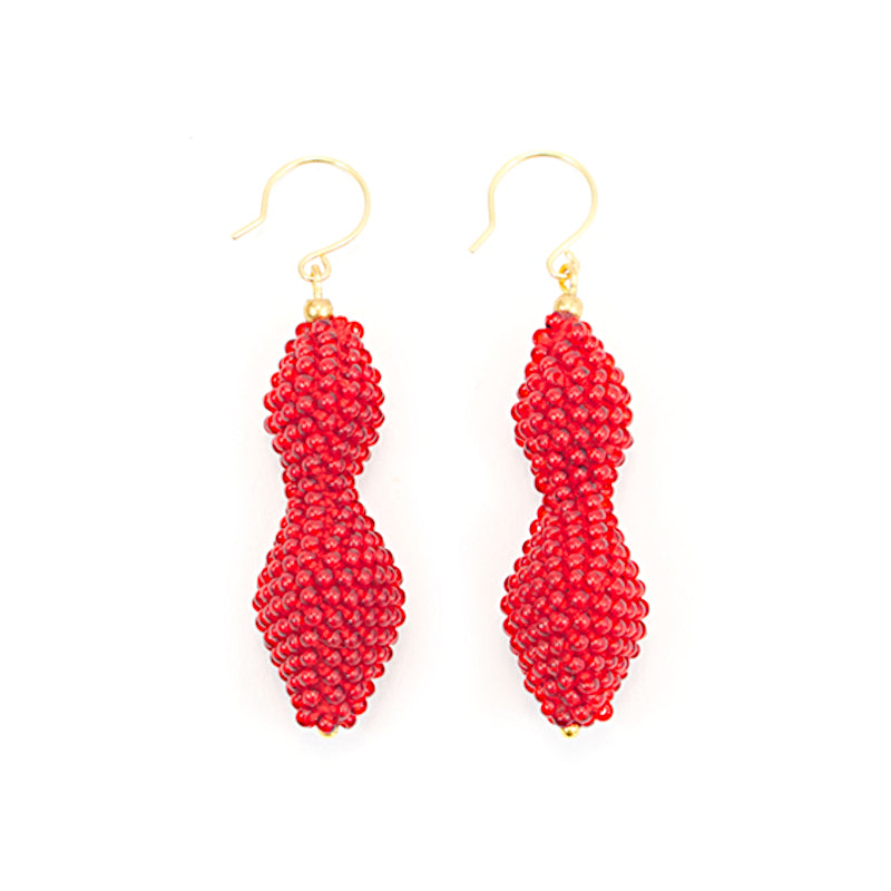 earrings "Cocoon" (short)