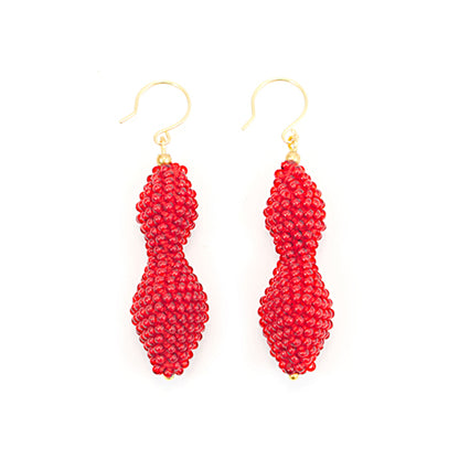 earrings "Cocoon" (short)