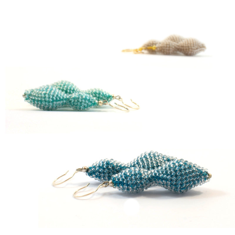 earrings "Cocoon" (short)