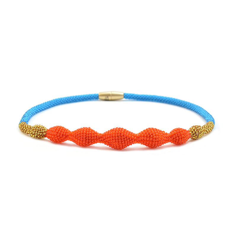 short necklae "Cocoon"