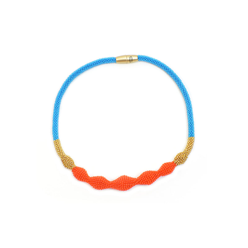 short necklae "Cocoon"