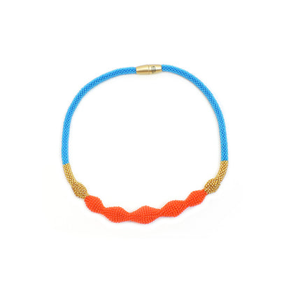 short necklae "Cocoon"