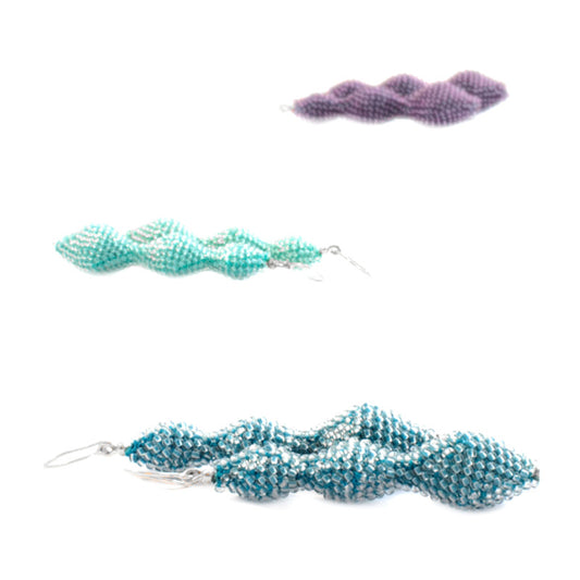 Ohrhänger "Cocoon" (lang)