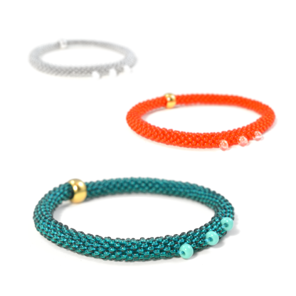 Armband "Connected - Big Beads" M