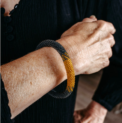 bracelet "Trinity - Urban Ochre"