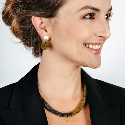 Collier "Trinity - Dark Geometry"