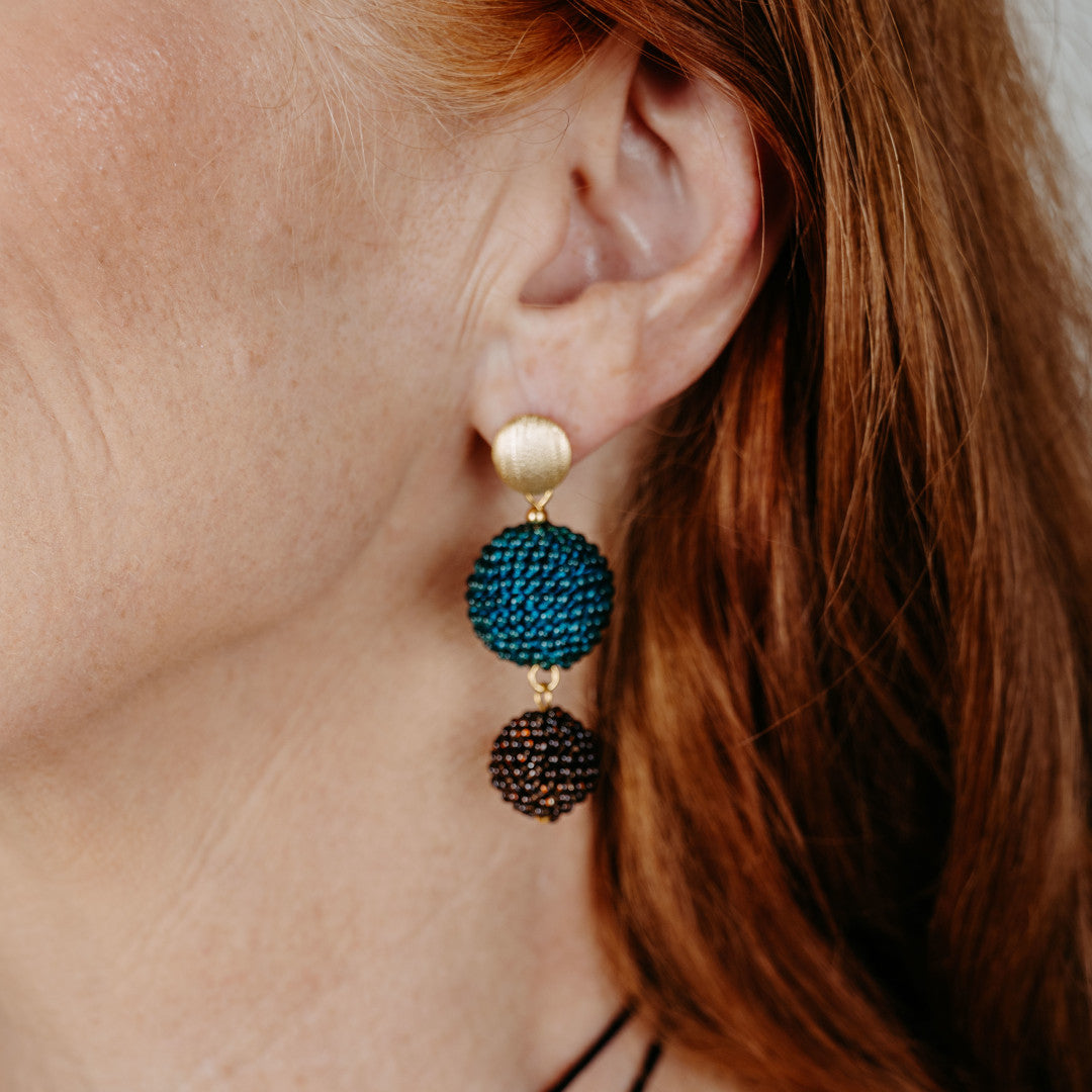 earrings "Shadi 2.0" - "Earth Echoes"