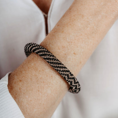 bracelet "Trinity - Wavy Lines"
