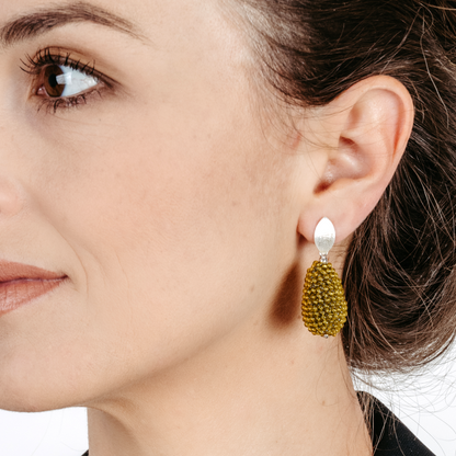 stud earrings "Trinity Drop"