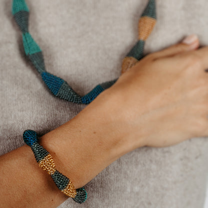 Armband "Trinity Zick-Zack"