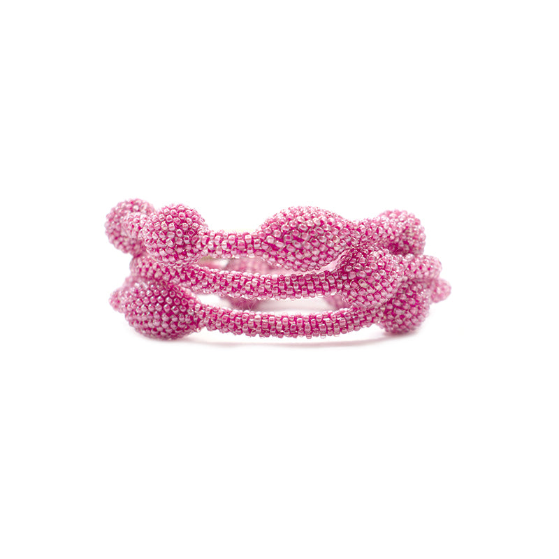long necklace/wrap bracelet "Morse Liebe"
