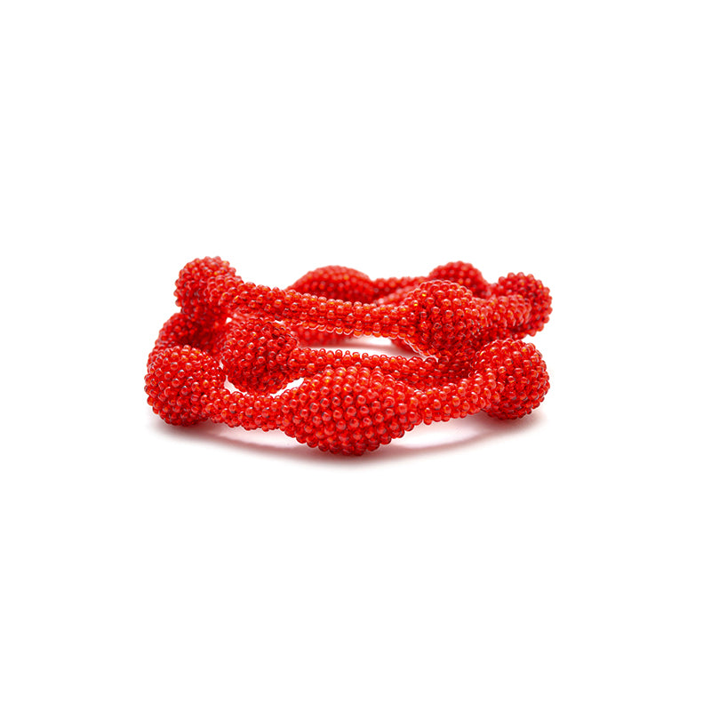 long necklace/wrap bracelet "Morse Liebe"