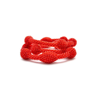 long necklace/wrap bracelet "Morse Liebe"