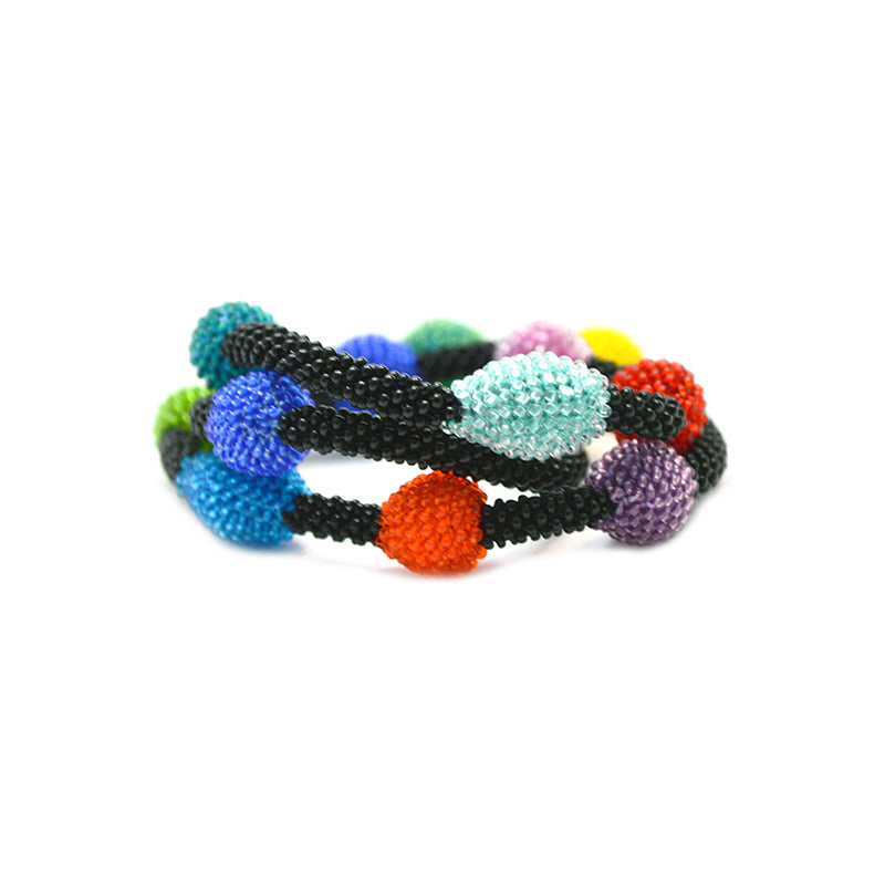 long necklace/wrap bracelet "Morse Liebe"
