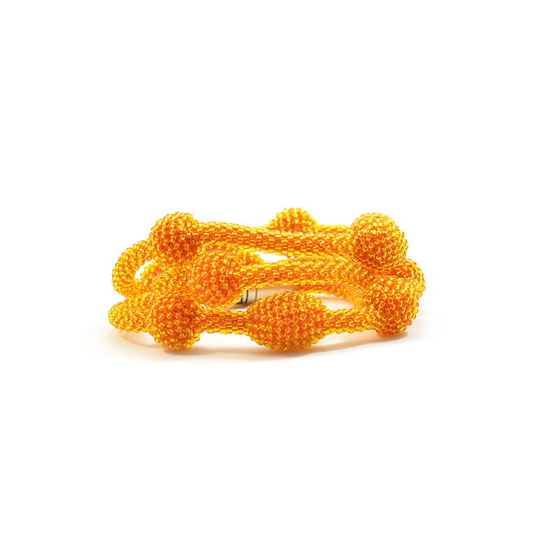 long necklace/wrap bracelet "Morse Liebe"