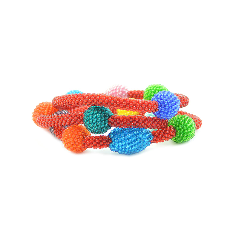 long necklace/wrap bracelet "Morse Liebe"