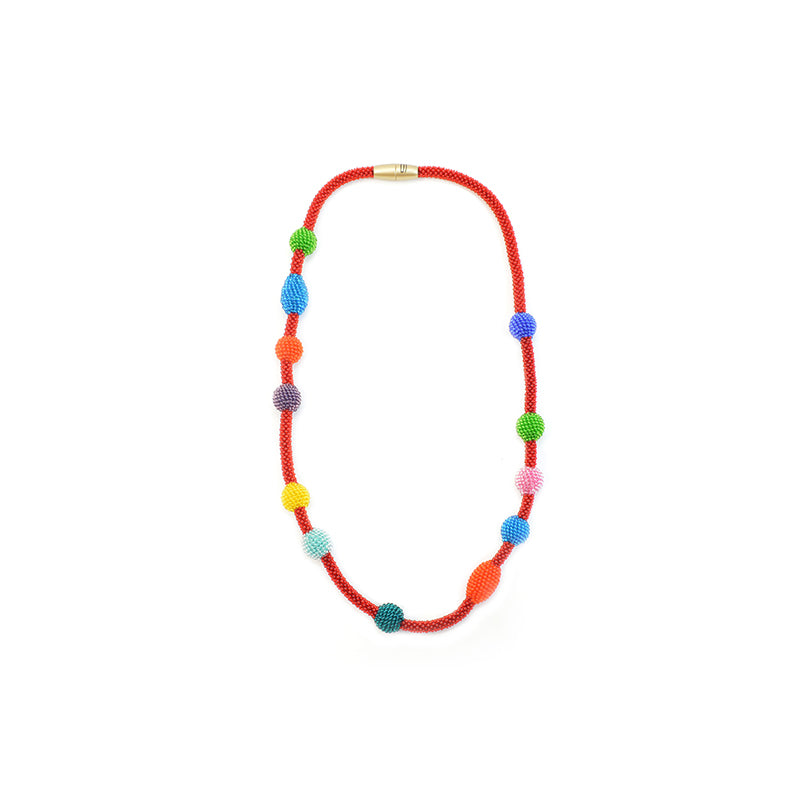 long necklace/wrap bracelet "Morse Liebe"