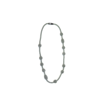 lange Kette/Dreifacharmband "Morse Liebe"