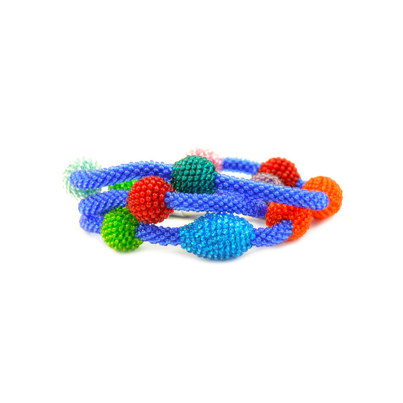 long necklace/wrap bracelet "Morse Liebe"